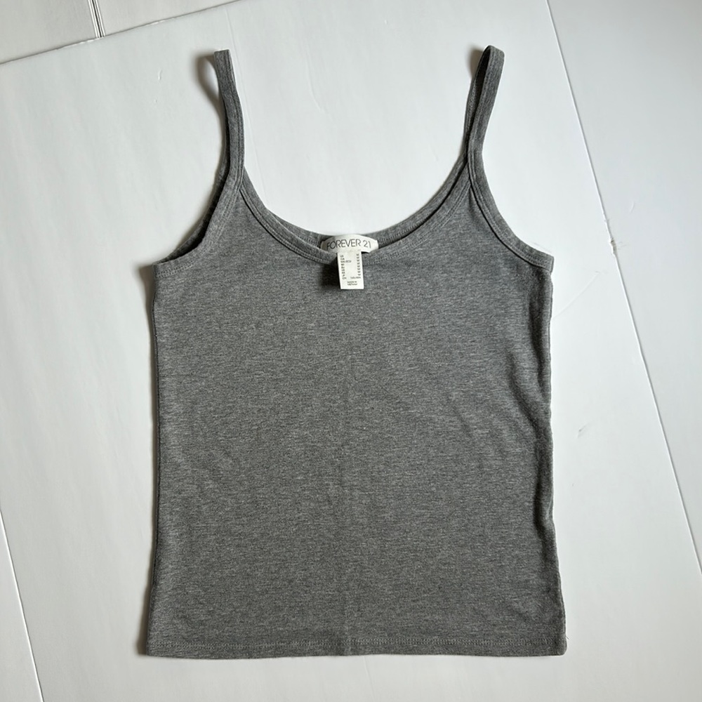 FOREVER 21 | grey tank